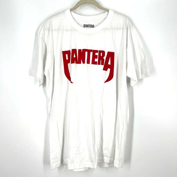 Pantera White Band Tee 100% Cotton T-Shirt Size 2XL NWOT - Picture 6 of 11